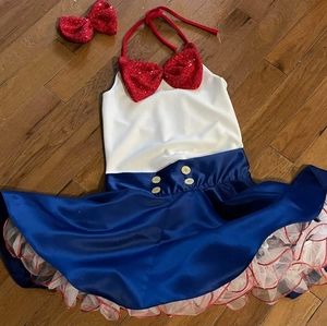 Size 12/14 Patriotic 4th of July Pageant OOC